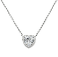 Heart-shaped Diamond Necklace