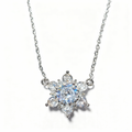 Snowflake Diamond Necklace
