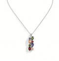 Colored Diamond Necklace