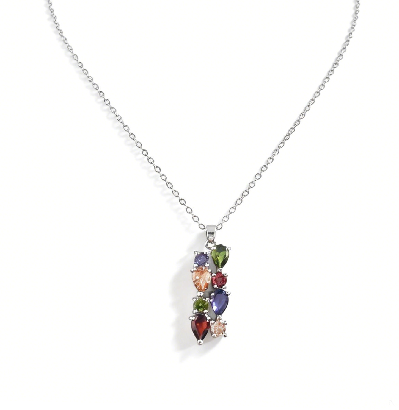 Colored Diamond Necklace