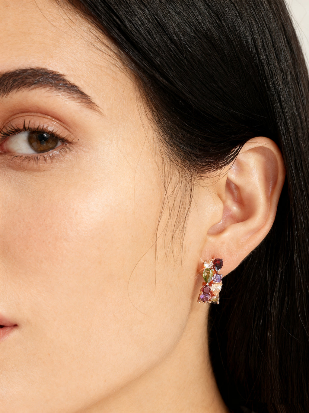 Colored Diamond Earrings