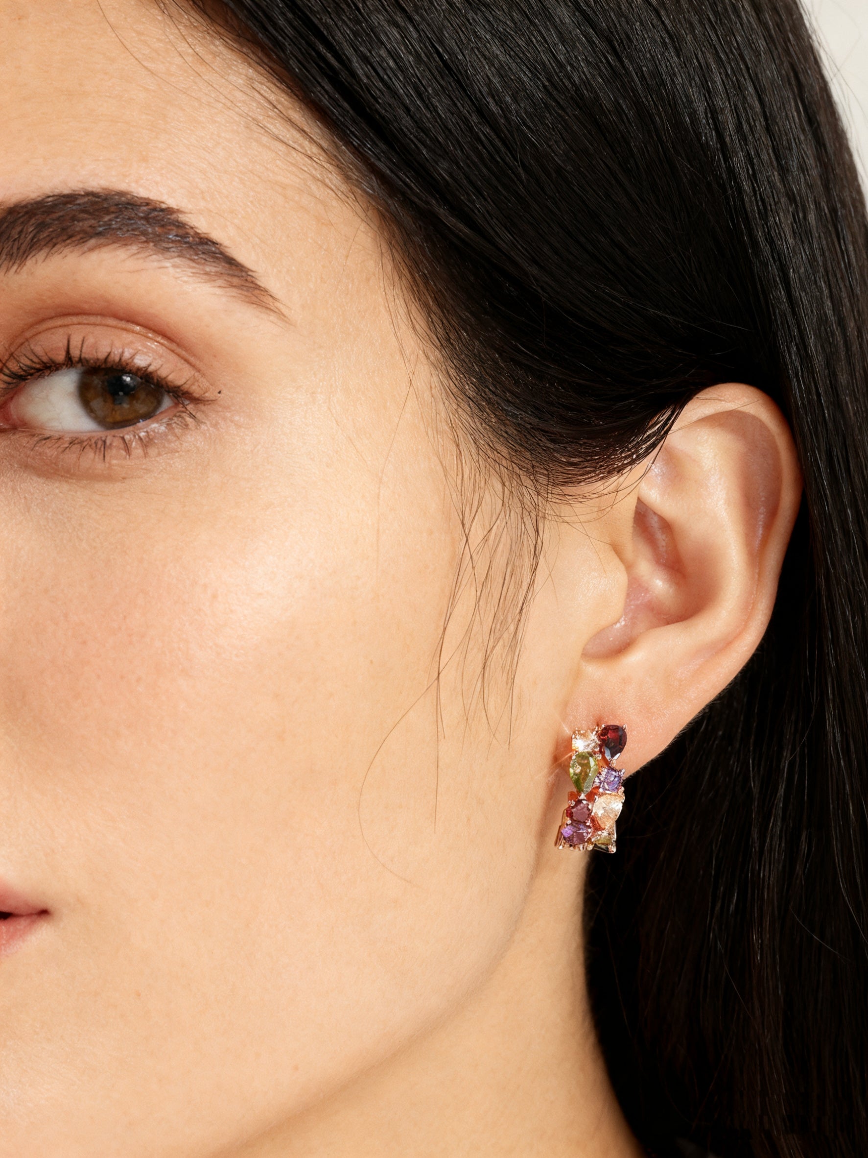 Colored Diamond Earrings