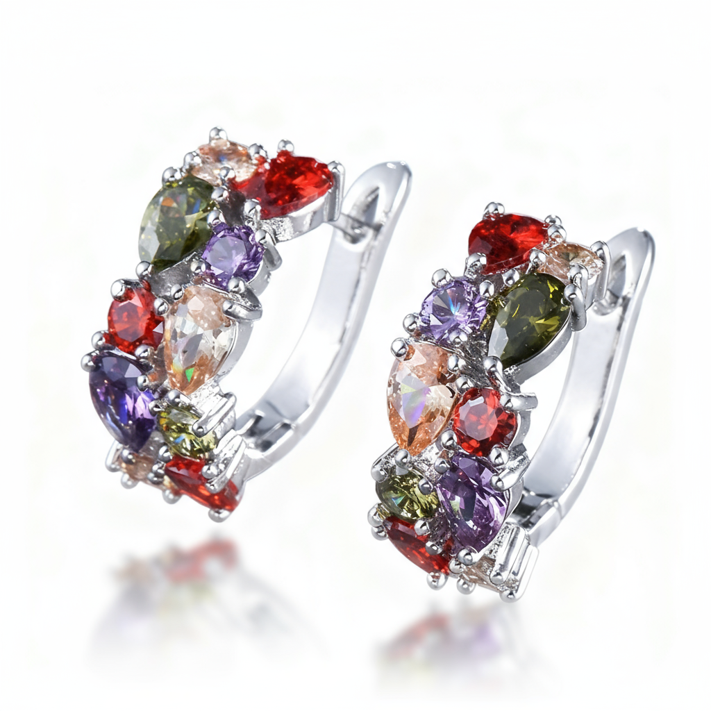Colored Diamond Earrings